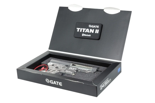 Boîte de vitesses complète GATE EON V2 avec TITAN II Bluetooth® Short Stroke intégré 330 FPS/1J (arrière câblé)
