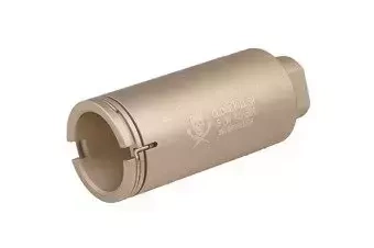 Close Killer Gas Concentrating Flash Hider - Tan