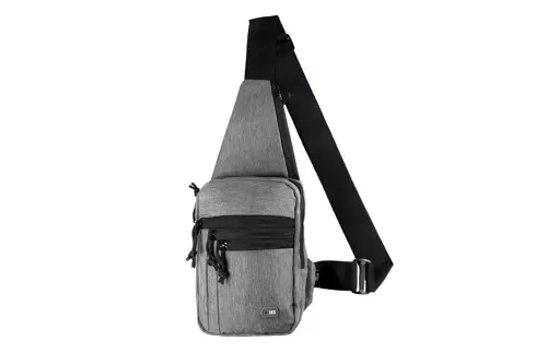Tactical Bag Shoulder Chest Pack with Sling - Melange Grey
