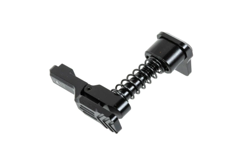 Liberador de cargador de aluminio Maxx Model Advanced tipo A para réplicas MTW M4 Negro