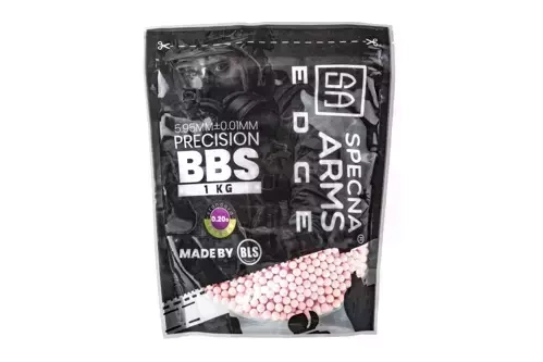 Billes Tracer 0.20g Specna Arms EDGE ™ 5000 pièces - Rouge