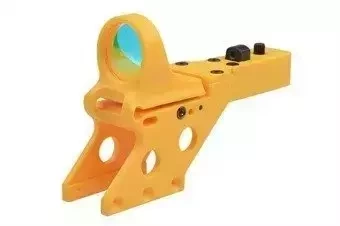Replika kolimatora SeeMore Reflex Sight do pistoletów Hi-Capa - żółty