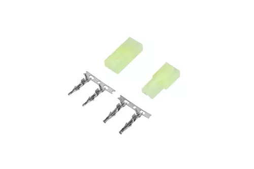 Set of Tamiya mini plugs (female + male)