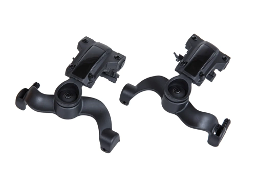 Adaptateur de casque Woport Comtac pour rails ARC (Type AMP) Gen 5 Noir