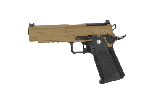 Arcturus Hi-Capa Vanguard 5" Gun GBB (Optics Ready) - Half-Tan