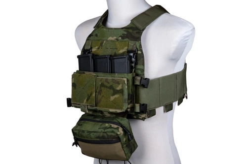 FCS-type tactical waistcoat with MK Chest Rig - MC Tropic