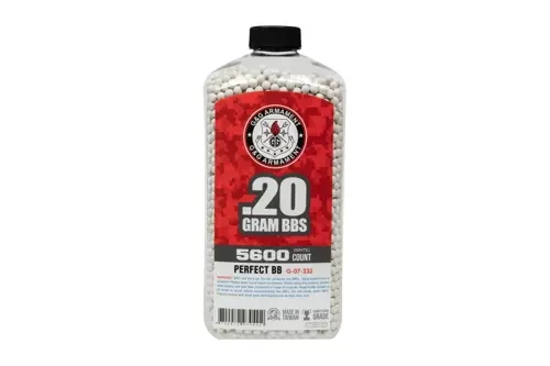 BBs  0.20g G&G 5600 pcs