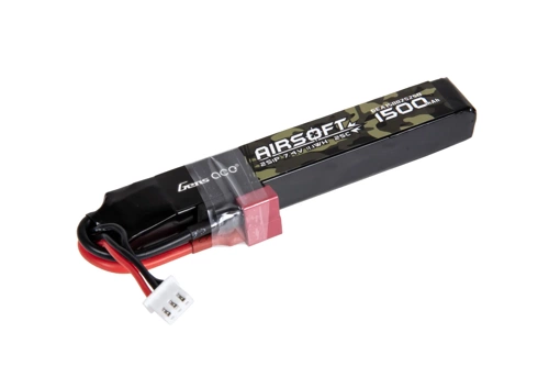 Batería Li-Po Gens Ace 25C 1500mAh 2S1P 7.4V Deans