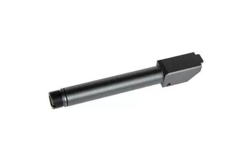 Non-Recoiling 2 Way Fixed" Outer Barrel for TM G17/G18C/G22 Replicas - Black"