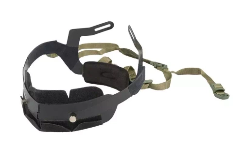 Helmet Webbing and Harness - Olive Drab