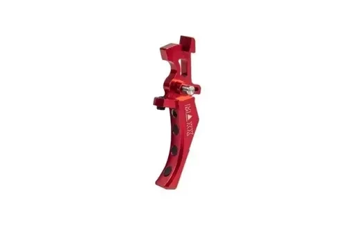 CNC Aluminio Lengüeta de Gatillo de Velocidad Avanzada (Estilo D) - rojo