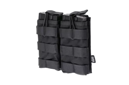 Double Open I Pouch for AK/M4/G36 Magazines - Black