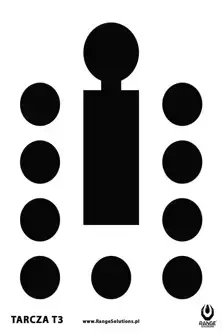 Tarcze strzeleckie T3 Bulinek - 50szt