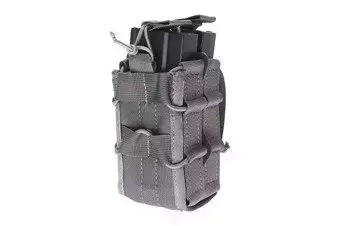 Double Universal Open II Magazine Pouch - Primal Grey