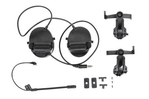 Wosport C5 HD-24 actieve gehoorbescherming zwart