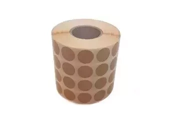 Autocollants de bouclier IPSC 20mm - 8000 pcs. - brun