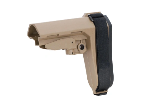 King Arms x EMG BETA Brace style tactical stock for M4/M16 Flat Dark Earth replicas