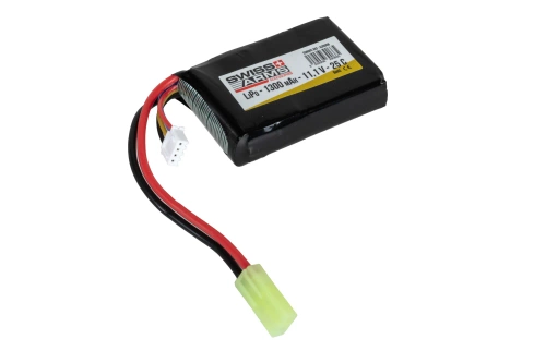 Swiss Arms Li-Po 1300 mAh 11.1 V 25C Mini Tamyia battery