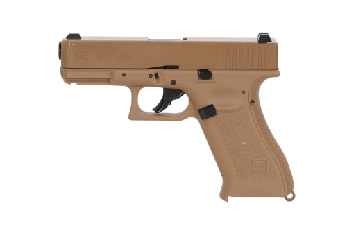 Glock 19X GBB (CO2) pistole Coyote – OUTLET