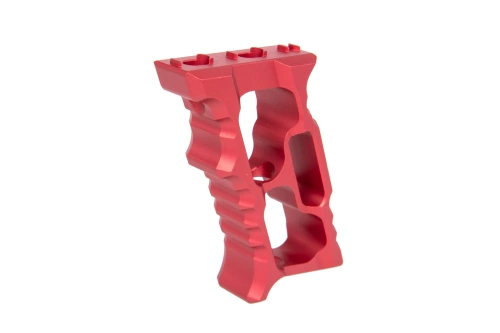 Aluminium hoekgreep TD Minivert voor KeyMod/M-LOK Rood
