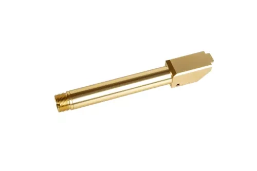 2way fixed No recoil outter barrel for Glock 17 gen 3 replicas - Golden