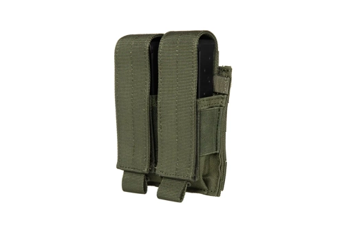 Double poche pistolet - Olive
