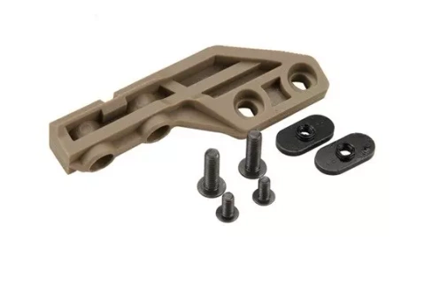 Polimerowy montaż na latarkę - PIASKOWY