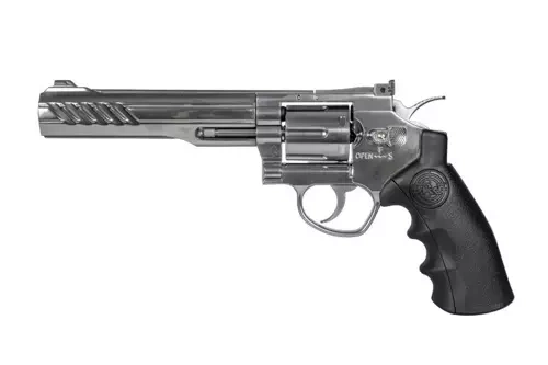 Revolver de airsoft TITAN 6' - platino
