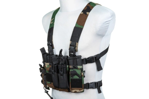 Kamizelka taktyczna typu Chest Rig Specna Arms Tactical Adaptive Woodland