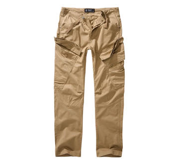 Brandit Adven Slim Fit Trousers Coyote Brown