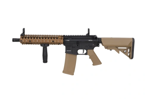 Specna Wapens Daniel Defense® MK18 SA-P19 Prime™ BLDC™ Aster II ETU Chaos Brons ASG Karabijn