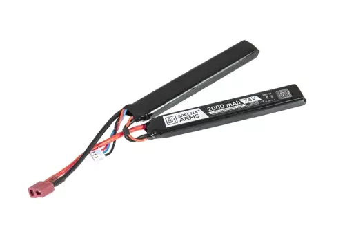 Akumulator LiPo 7,4V 2000mAh 15/30C - 2 modułowy - T-Connect (Deans)