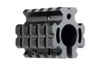 AR15 low-profile quad-rail gas block