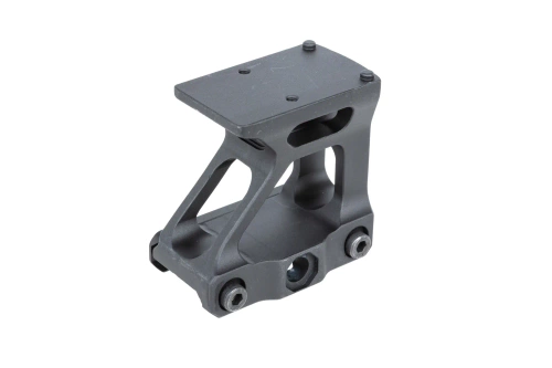 JJ Airsoft RIS rail mount for RMR type red dot sight Black