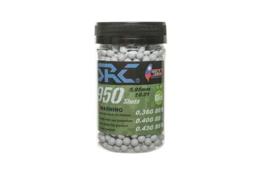 SRC BIO kogeltjes 0,4 g flesje 950 st Wit