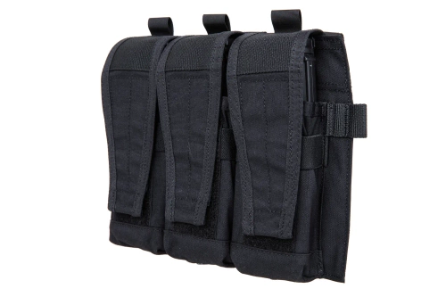 Ape Force Gear paneellader voor 3 M4/M16 magazijnen Zwart