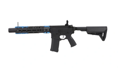 King Arms x Strike Industries Sentinel GRIDLOK® 11" Aster SE ETU Zwart/Blauw ASG karabijn