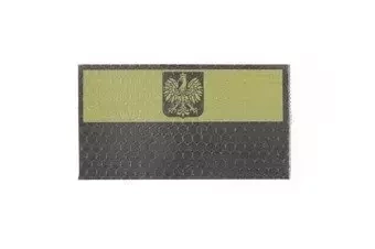 IR patch - Polish flag witch emblem - OD
