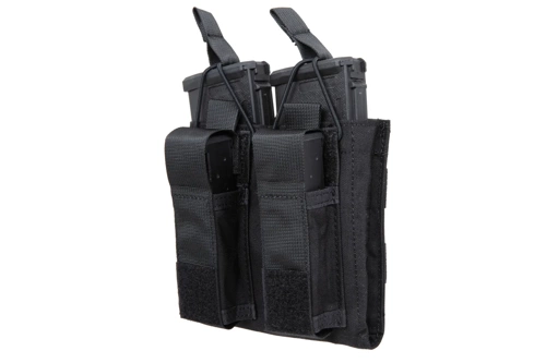 Cargador doble Open Top para M4/M16 + cargadores de pistola Negro