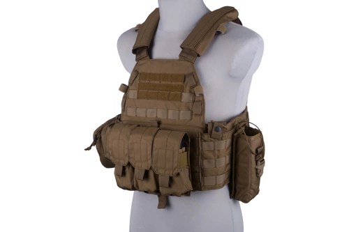 Type 94K Tactical Vest (M4 Plate Carrier) – Coyote Brown