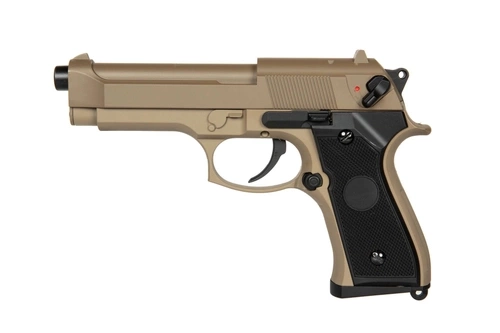 CM126 electric pistol replica - Tan (with battery)