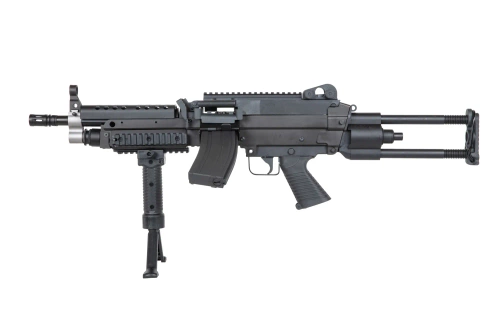 A&K M249 Para Black Airsoft Machine Gun