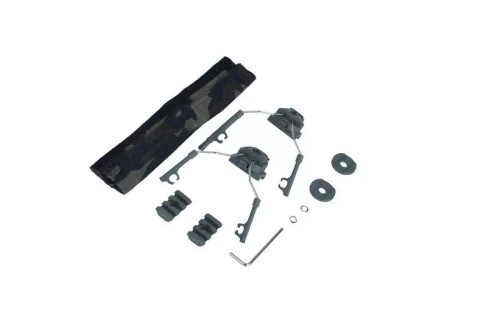 FAST Helmet Rail Adapter set for Comtac I and Comtac II headsets - Foliage green