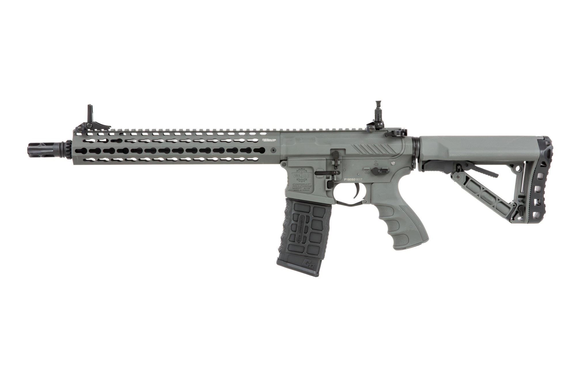 Replika karabinka CM16 SRXL - Battleship Grey - airsoft, asg