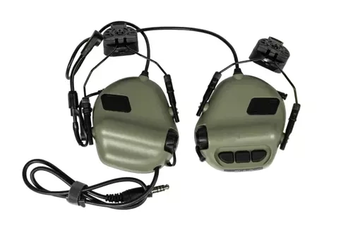 M32H Active noise reduction headset for ARC rails - Olive