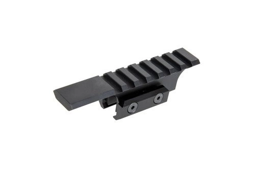 B-18U top mounting rail for AKS-74U replicas Black