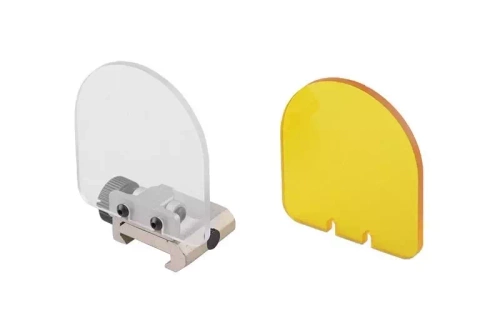 Ochranná čočka - tmavě zemitá