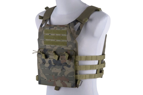 Jump Laser-Cut tactical vest – model 93, forest leopard print