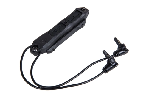 Doble interruptor de gel Negro