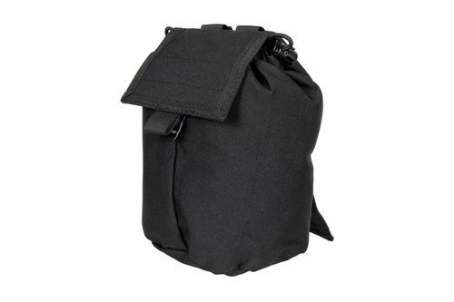 Plegable bolsa de descarga MOLLE - negro